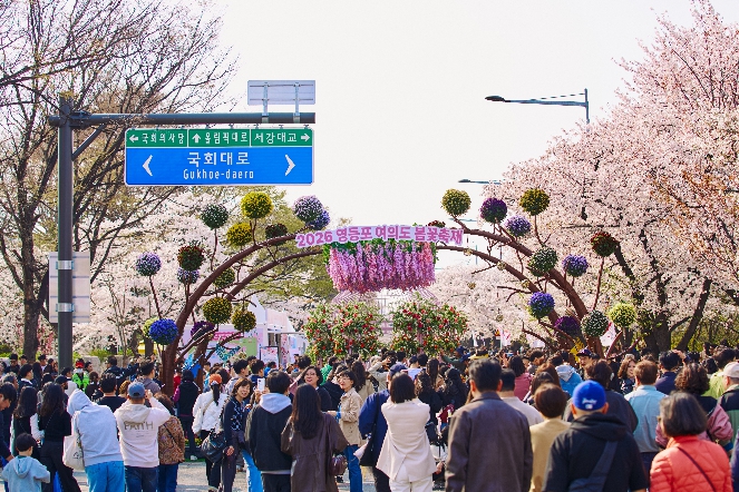 영등포구, '여의도 봄꽃축제' 360만 명이 즐겼다