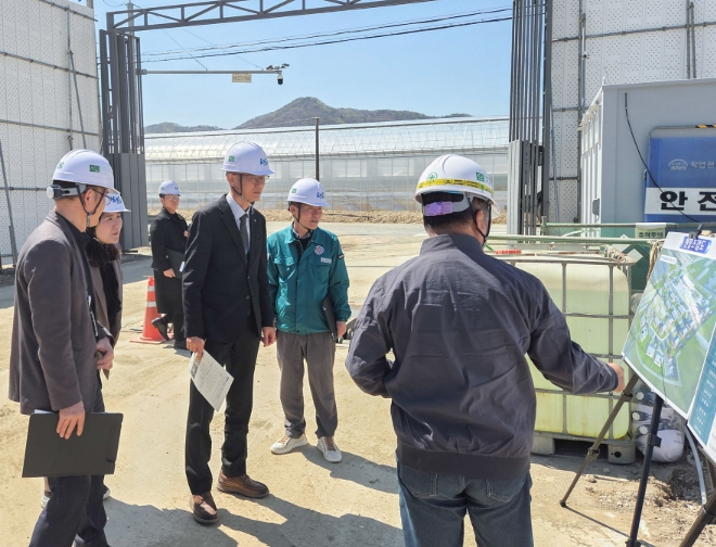 송무경 공주시장 권한대행, 주요 현안사업장 현장점검 돌입