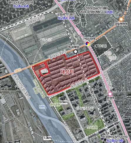 '올림픽훼밀리타운' 재건축 정비계획 통과, 6,787세대 주택 공급