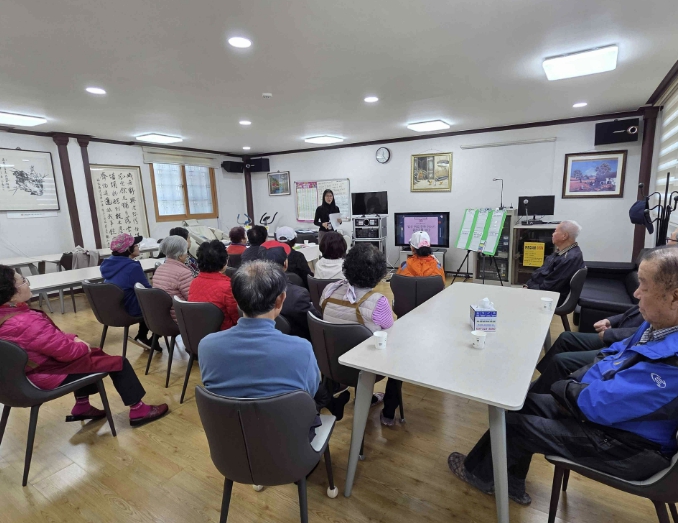 용인특례시, 경로당 대상 '밥상 위의 진짜 이야기, 원산지를 보다' 교육 운영