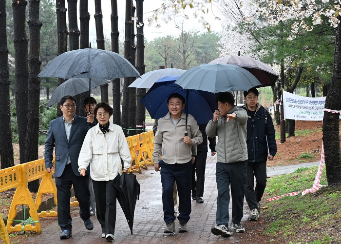 정원도시 의정부, 송산수변정원 사업 추진