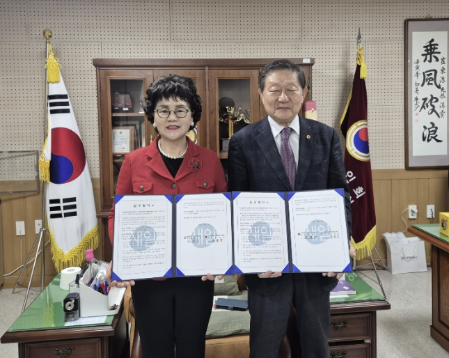 대한노인회제천시지회-제천여성새로일하기센터 업무협약 체결