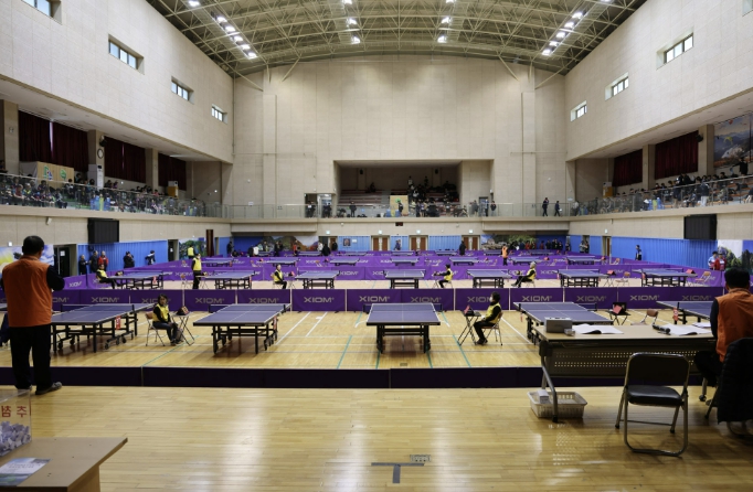 제8회 단양 만천하스카이워크배 전국오픈탁구대회 개최