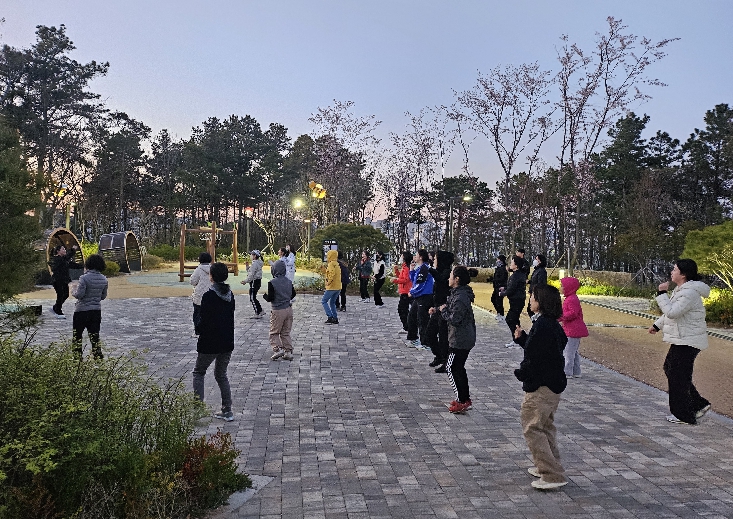 광주광역시 서구, 생활 에어로빅으로 건강생활 지원