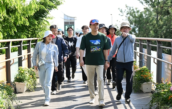 오세훈 시장, 2026 서울국제정원박람회' 개막 앞두고 현장점검