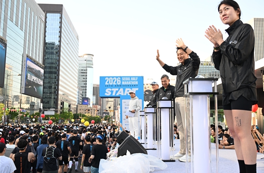 오세훈 시장, 26일 ‘2026 서울하프마라톤’ 출발식 참석