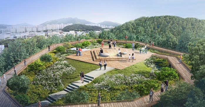 의정부시, '추동 숲정원' 막바지 단장에 박차
