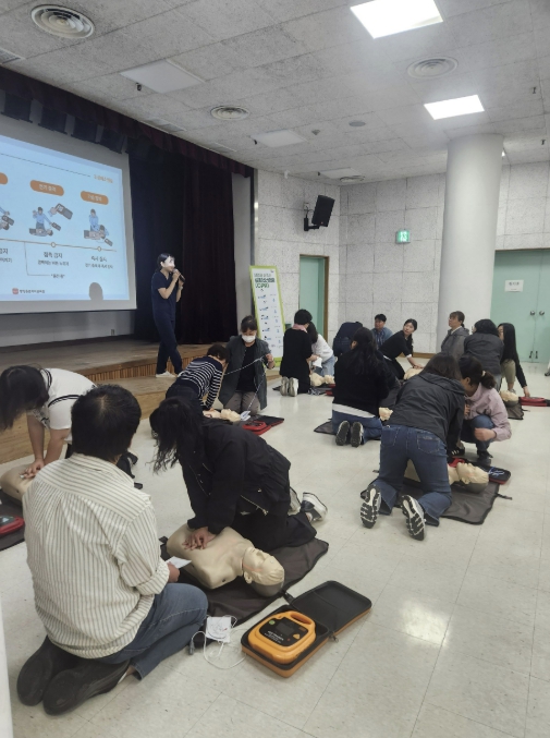 구리시, 지역아동센터 종사자·시민 대상 심폐소생술 응급처치 교육 실시