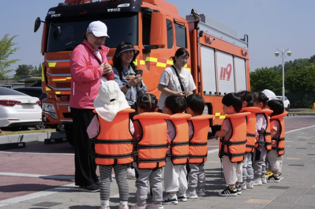 '몸으로 배우니 쏙쏙'  음성군, 찾아가는 안전체험교실 성료