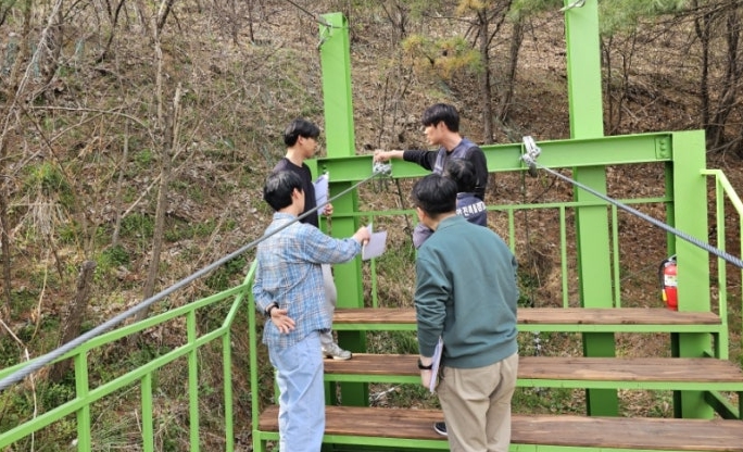 경기도, 번지점프·집라인 안전점검 결과 추락 방지망 손상 등 34건 지적