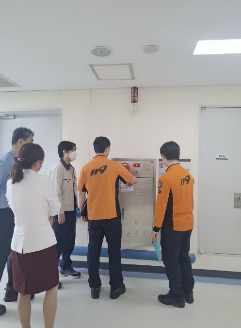 안산시 단원보건소, 정신의료기관 대상 민·관 합동 안전점검 실시