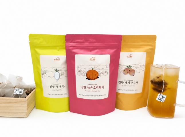곡성군 농산물종합가공센터, 직접 키운 농산물로 ‘건강차 3종’ 상품화 성과
