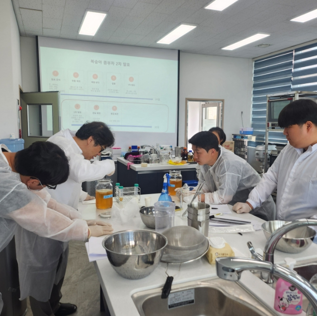 (재)임실치즈앤식품연구소, 복숭아·매실 활용 식품제조 역량강화 교육 운영