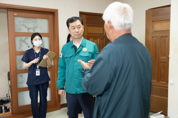 강릉시, 통합돌봄 시행 현장 방문