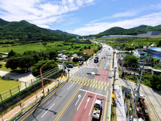 상주시, 상주헌신 일반산업단지 인근 대규모 기후대응 도시숲 조성 완료