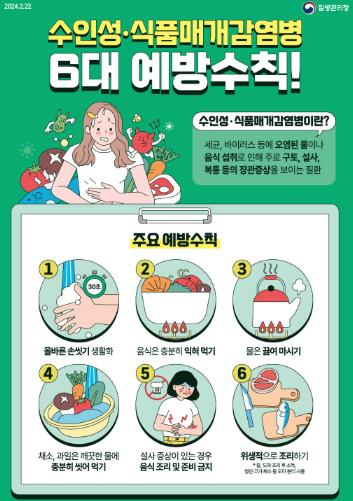 대구 북구보건소, ‘ 수인성 · 식품매개감염병 ’ 발생 주의 당부