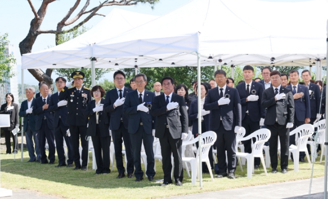 곡성군, 순국선열과 호국영령 기리는 현충일 추념식 거행