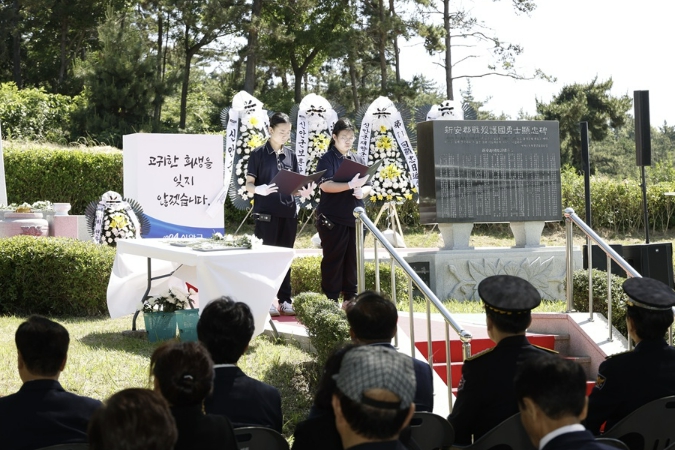 제71회 현충일 추념식, 신안군 전역서 엄숙히 거행
