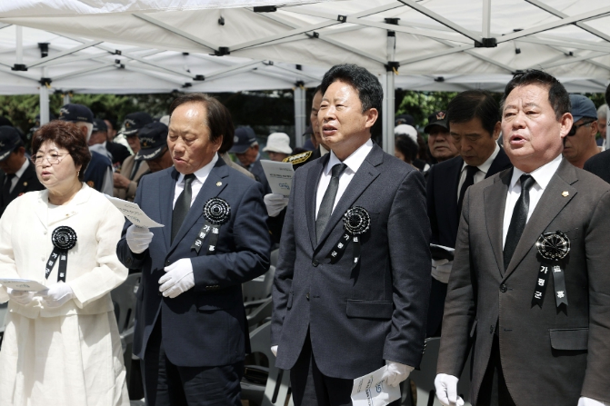 가평군, 제71회 현충일 추념행사 거행