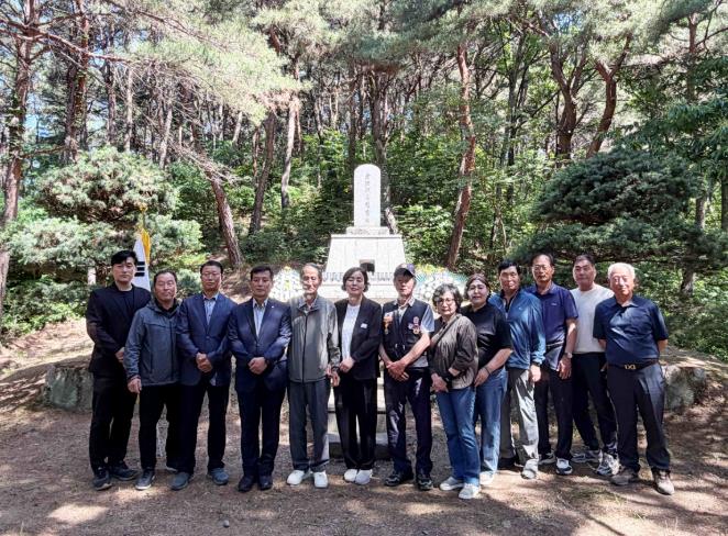 함양군 지곡면, 제71회 현충일 추념식 및 제75회 애국동지 위령제 거행
