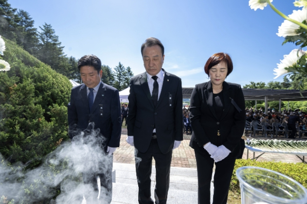 제천시, 제71회 현충일 추념식 거행