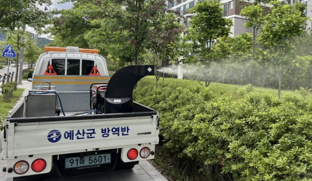 예산군, 하절기 감염병 예방 총력… 주·야간 집중방역 본격 가동