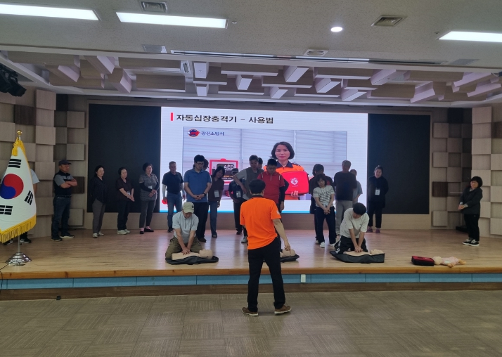 거창군, 물놀이 안전관리요원 교육 실시