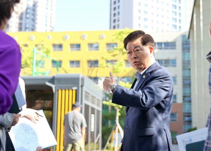 박승원 광명시장 “시민 있는 현장이 곧 집무실” 당선 후 연일 민원 현장 찾아 직접 점검