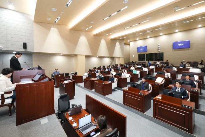 동작구의회, 제348회 임시회 개회