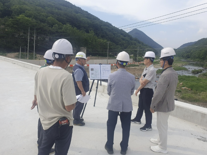 문경시 부시장, 핵심 현안사업 현장 점검 나서