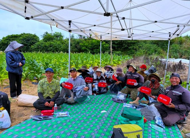 영광군, 외국인 계절근로자 대상 폭염대응키트 전달