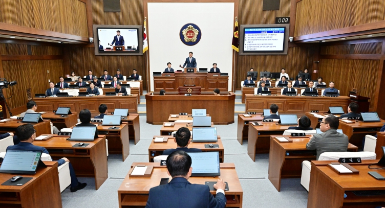 울산광역시의회, 제264회 임시회 개회