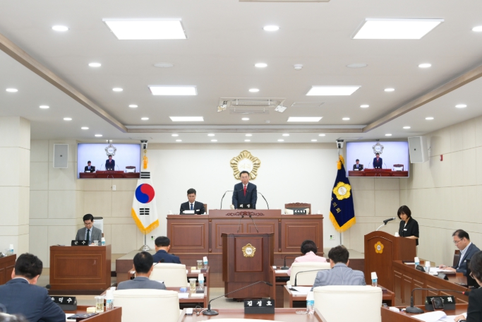 제9대 영덕군의회 마지막 정례회 개회