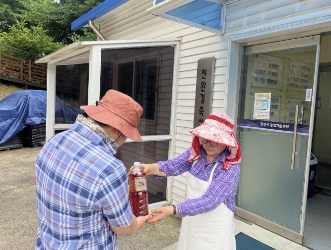 당진시, 친환경 말벌 유인제 지속 보급