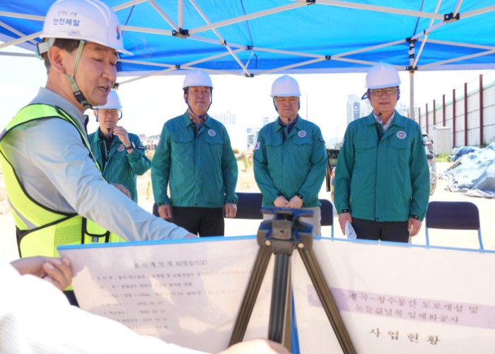 김석필 천안시장 권한대행, 하절기 대비 주요 사업장 안전점검