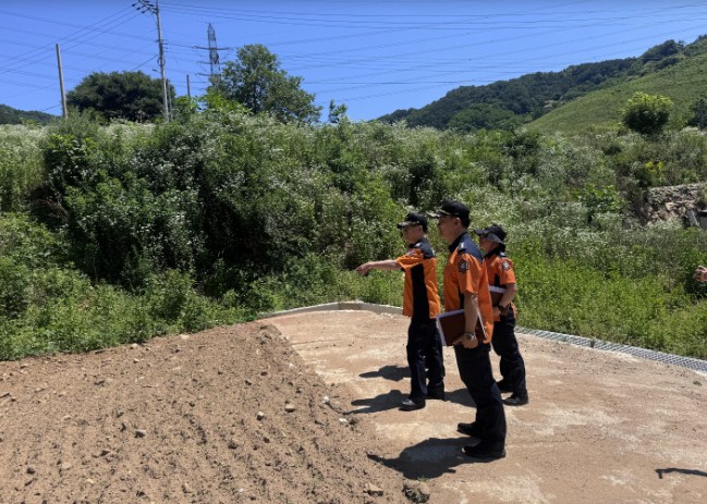 경남소방본부장, 장마철 대비 풍수해·산사태 피해 우려 지역 현장 집중점검