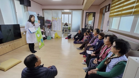 산청군, 찾아가는 통합건강증진 프로그램 운영