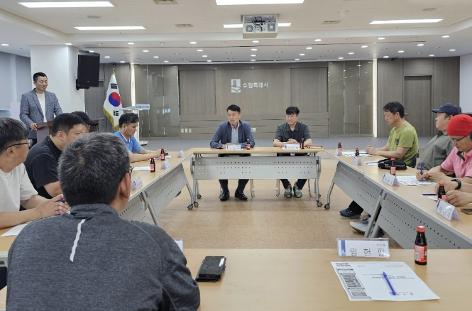 수원시 장안구, 2분기 환경관리원 간담회 개최