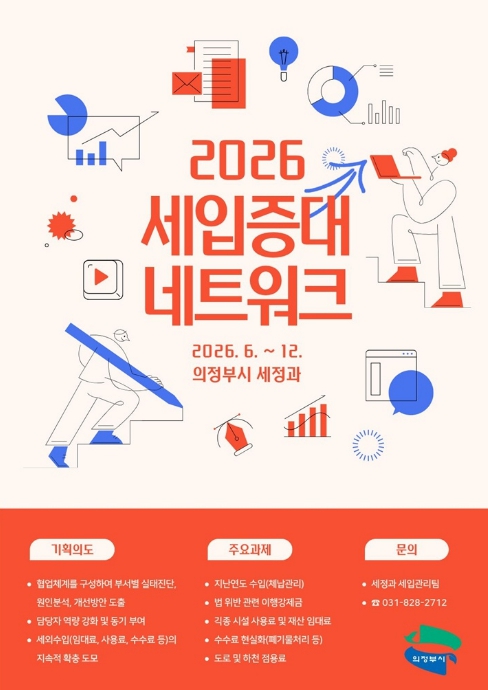 의정부시, '세입증대 네트워크' 운영 강화